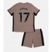 Tottenham Hotspur Cristian Romero #17 Barnkläder Tredje matchtröja till baby 2023-24 Kortärmad (+ Korta byxor) Billigt